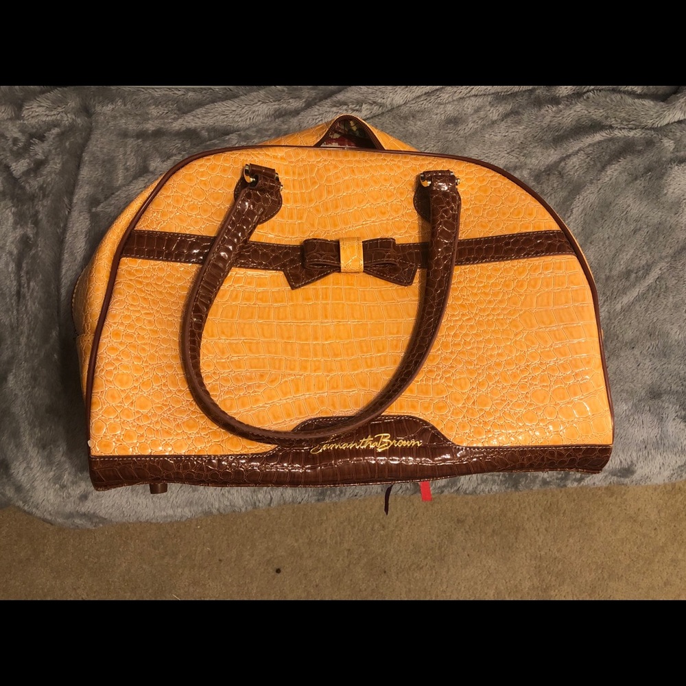 NWT Samantha Brown Luggage Cabin Bag